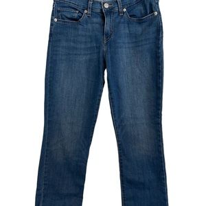 Levis mid rise cropped jeans‎ 27.